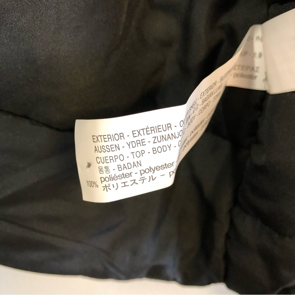 Zara Mens Colorblock Diamond Print Puffer Winter Jacket Size Large NEW - Picture 14 of 14